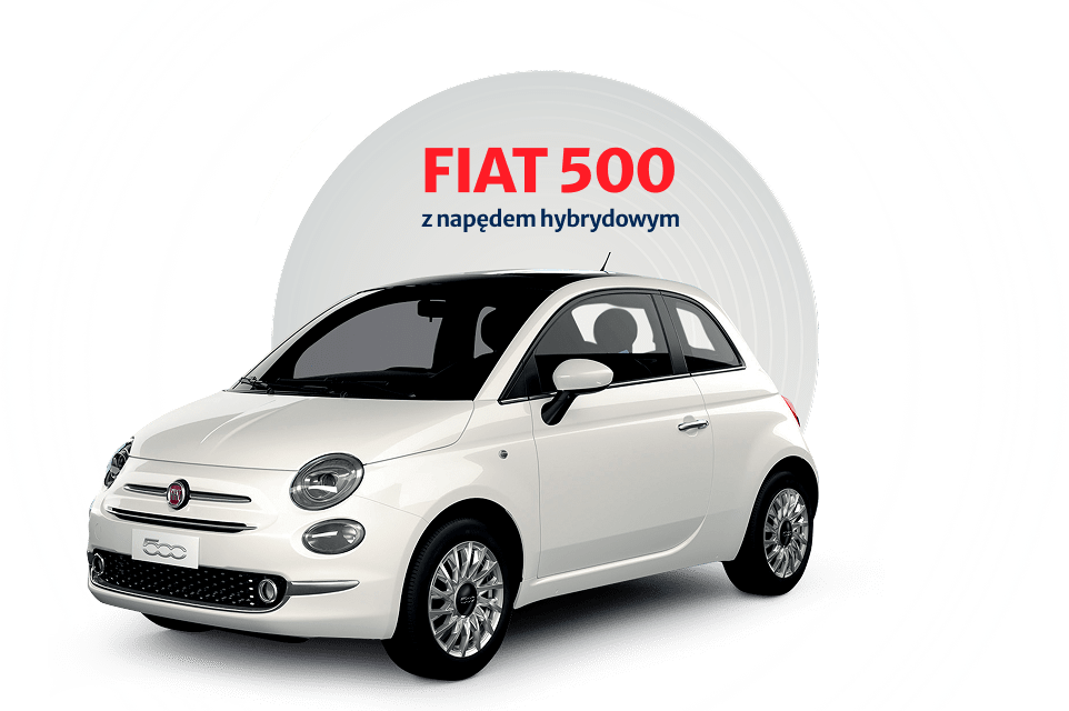 FIAT 500 z napędem hybrydowym oraz 5000zł